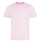 Custom Upload Your t-shirt – pink men's t-shirt featuring the Custom Upload Your Players Couture logo