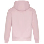 Essentials Collection hoodie – pink men's hoodie with black Essentials Collection letters and Players Couture logo on the