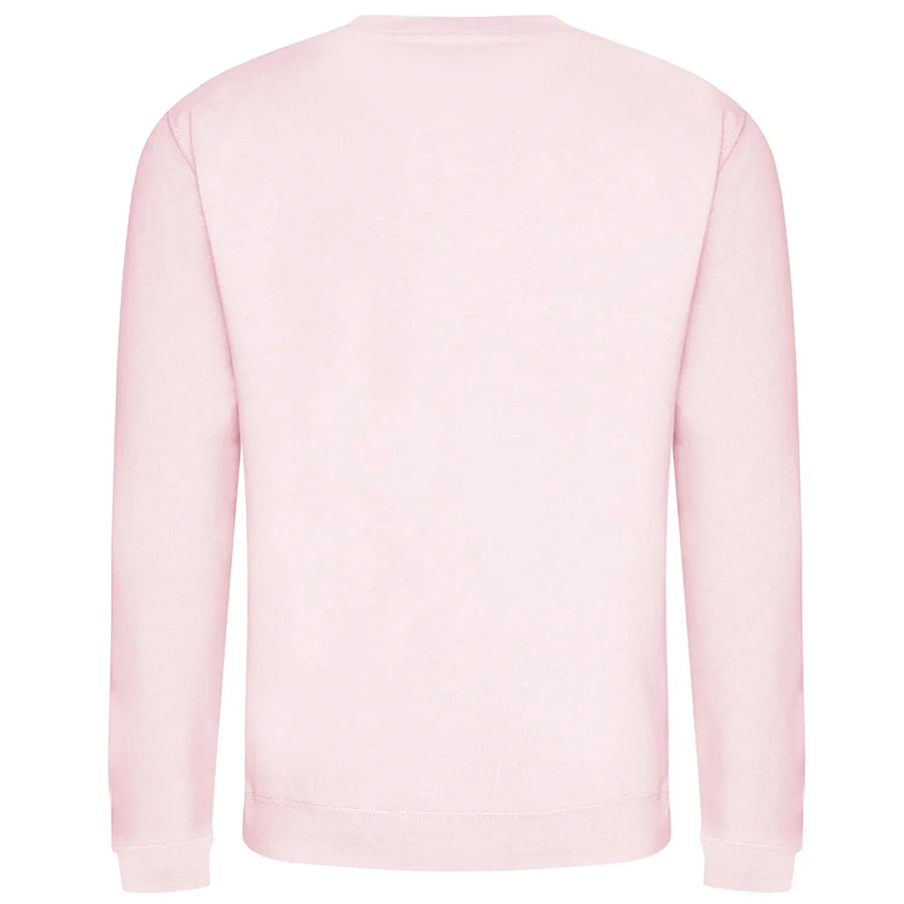 Essentials Collection hoodie – pink men's hoodie with black Essentials Collection letters and Players Couture logo on the