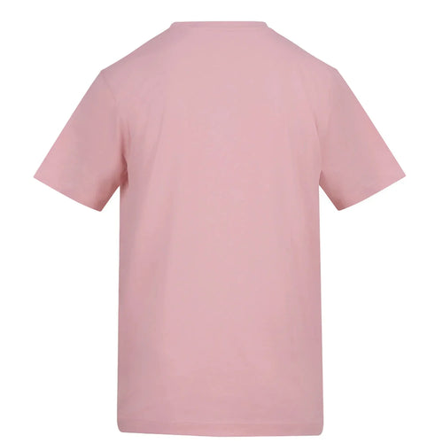 Essentials Collection t-shirt – pink men's t-shirt with black Essentials Collection letters and Players Couture logo on the