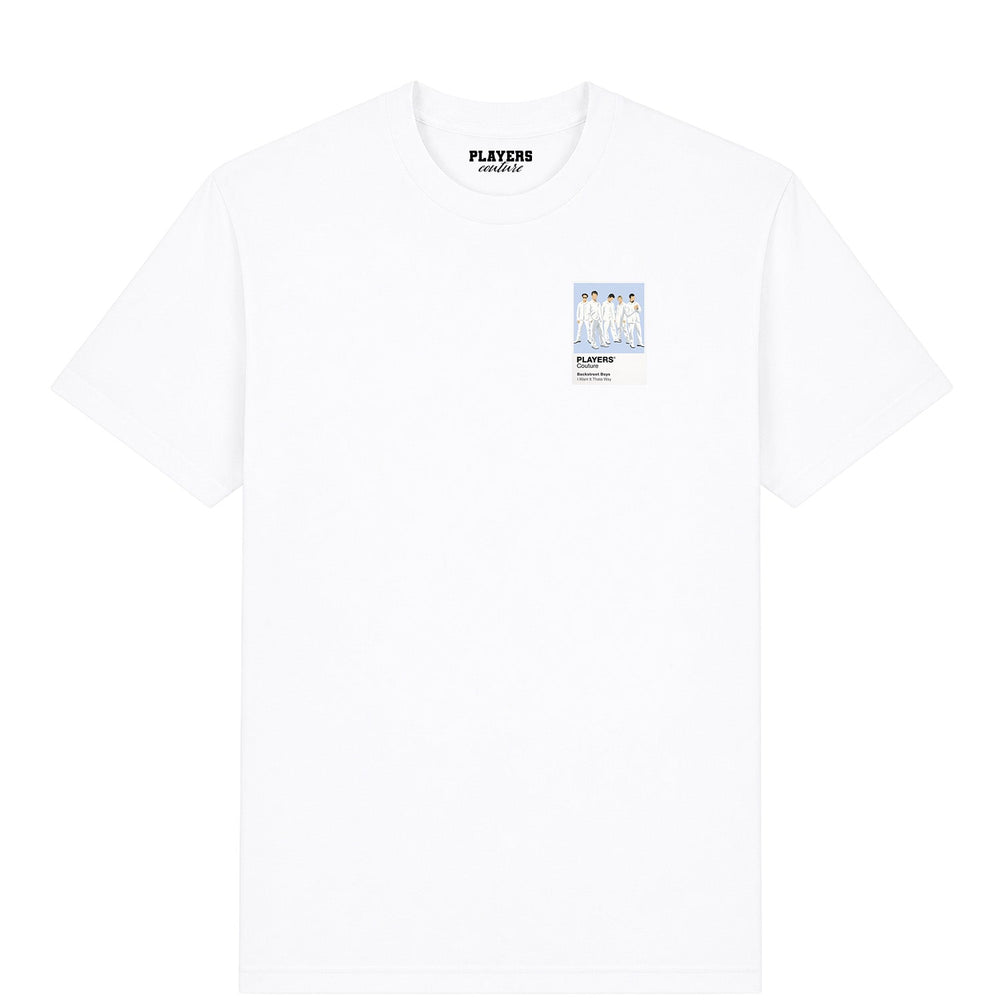 Backstreet Boys Music men's T-shirt in white