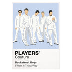 Backstreet Boys the five-member formation and coordinated Millennium-era styling Icon Frame artwork on white