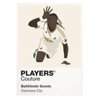 Bafétimbi Gomis Swansea City Men's T-Shirt - White