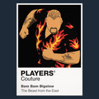 Bam Bam Bigelow Wrestling Icon Frame Men's T-Shirt