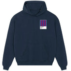 Barcelona Blaugrana Football hoodie – navy men's hoodie featuring the Barcelona Blaugrana Football Players Couture logo