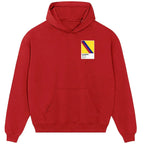 Barcelona Away Football hoodie – yellow men's hoodie featuring the Barcelona Away Football Players Couture logo