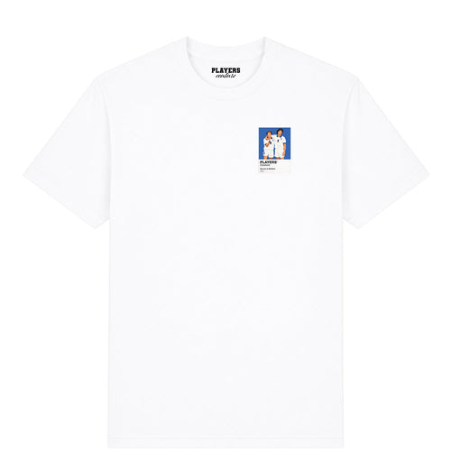 Franco Baresi and Paolo Maldini Italy Icon Frame garment in white