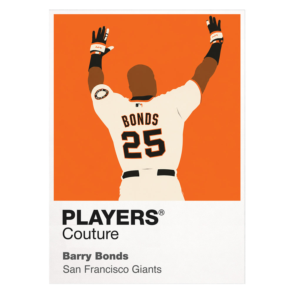Barry Bonds Giants Baseball Icon Frame - Icon Design