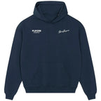 Barry Ferguson hoodie – navy men's hoodie featuring the Barry Ferguson Players Couture logo