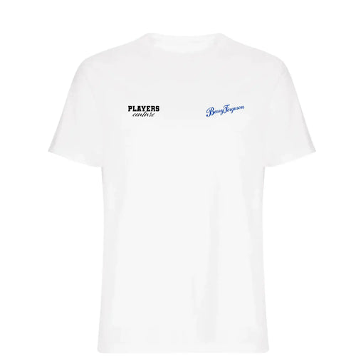 Barry Ferguson Logo Players Couture Mens T-Shirt - White / S | Birmingham City, Blackburn Rovers, Blackpool, Fashion Collection, Football, Glasgow Rangers, Men's, Scotland, T-Shirts, Volume 1