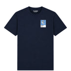 Barry Sanders Lions American Football Icon Frame Men's T-Shirt