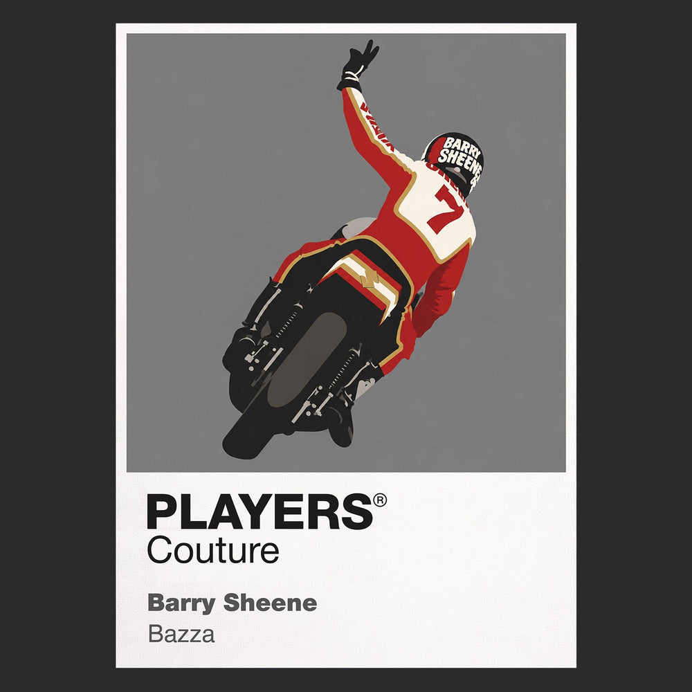 Barry Sheene 2 Men's T-Shirt - Black