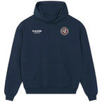 Bastian Schweinsteiger hoodie – navy men's hoodie featuring the Bastian Schweinsteiger Players Couture logo