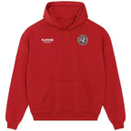 Bastian Schweinsteiger hoodie – red men's hoodie featuring the Bastian Schweinsteiger Players Couture logo