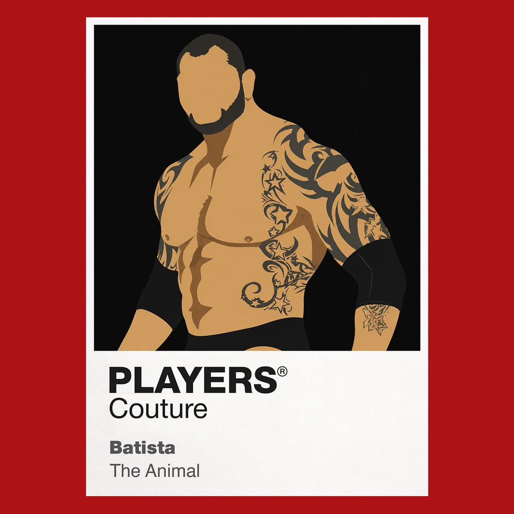 Batista Wrestling Icon Frame Men's T-Shirt