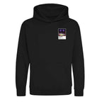 Batistuta and Rui Costa Fiorentina Icons in Lights Frame Kids Hoodie in Black