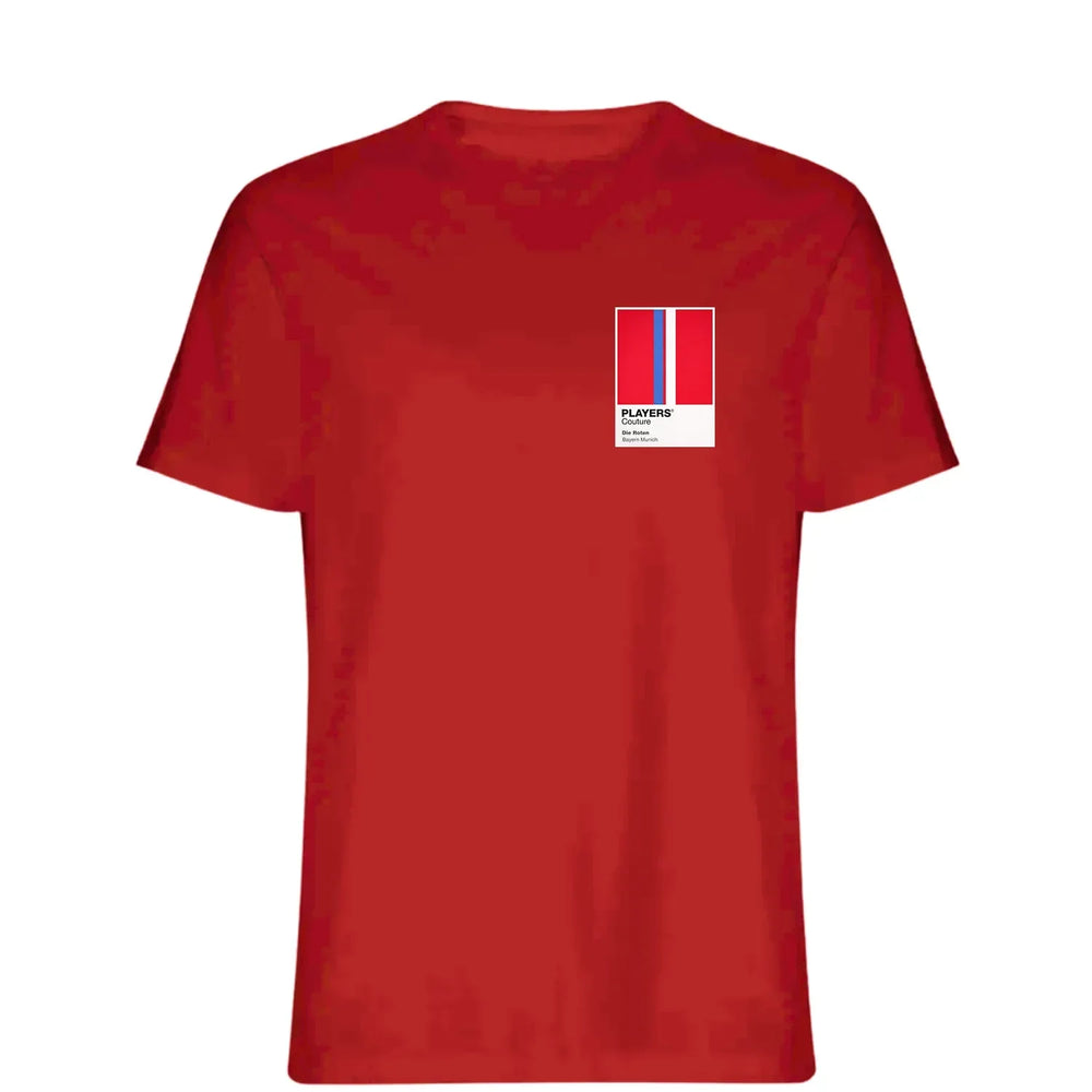 Bayern Munich t-shirt – red men's t-shirt featuring the Bayern Munich Players Couture logo