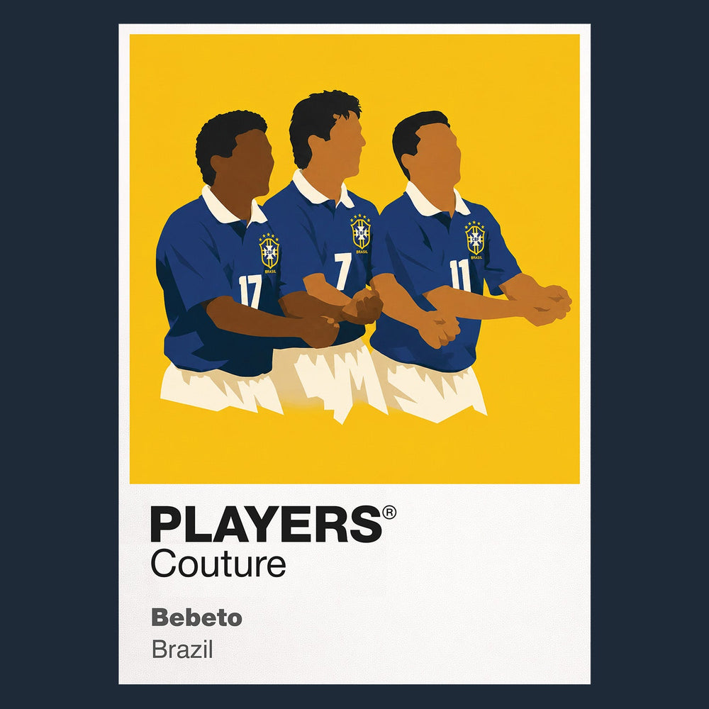 Bebeto Brazil Men's Hoodie - Navy
