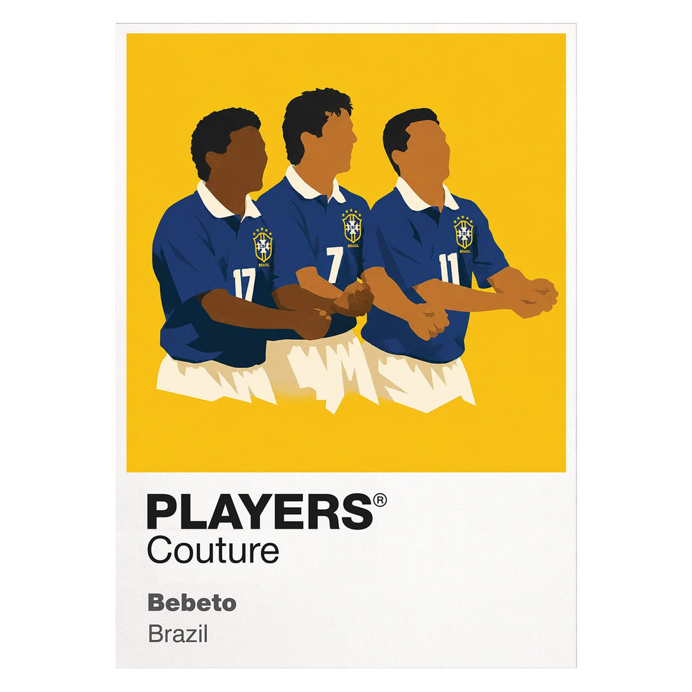 Bebeto Brazil Men's T-Shirt - White