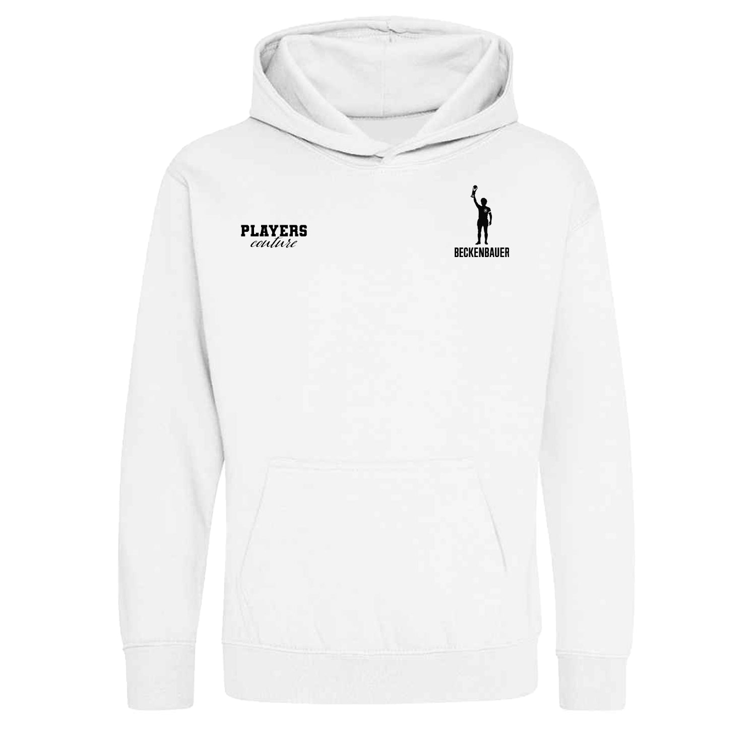 Franz Beckenbauer Logo Players Couture Kids Hoodie White