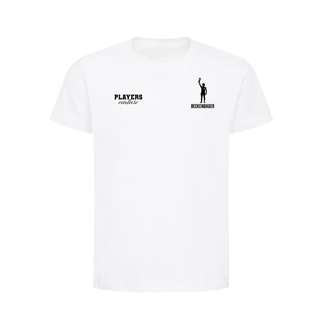 Franz Beckenbauer Logo Players Couture Kids T-Shirt White