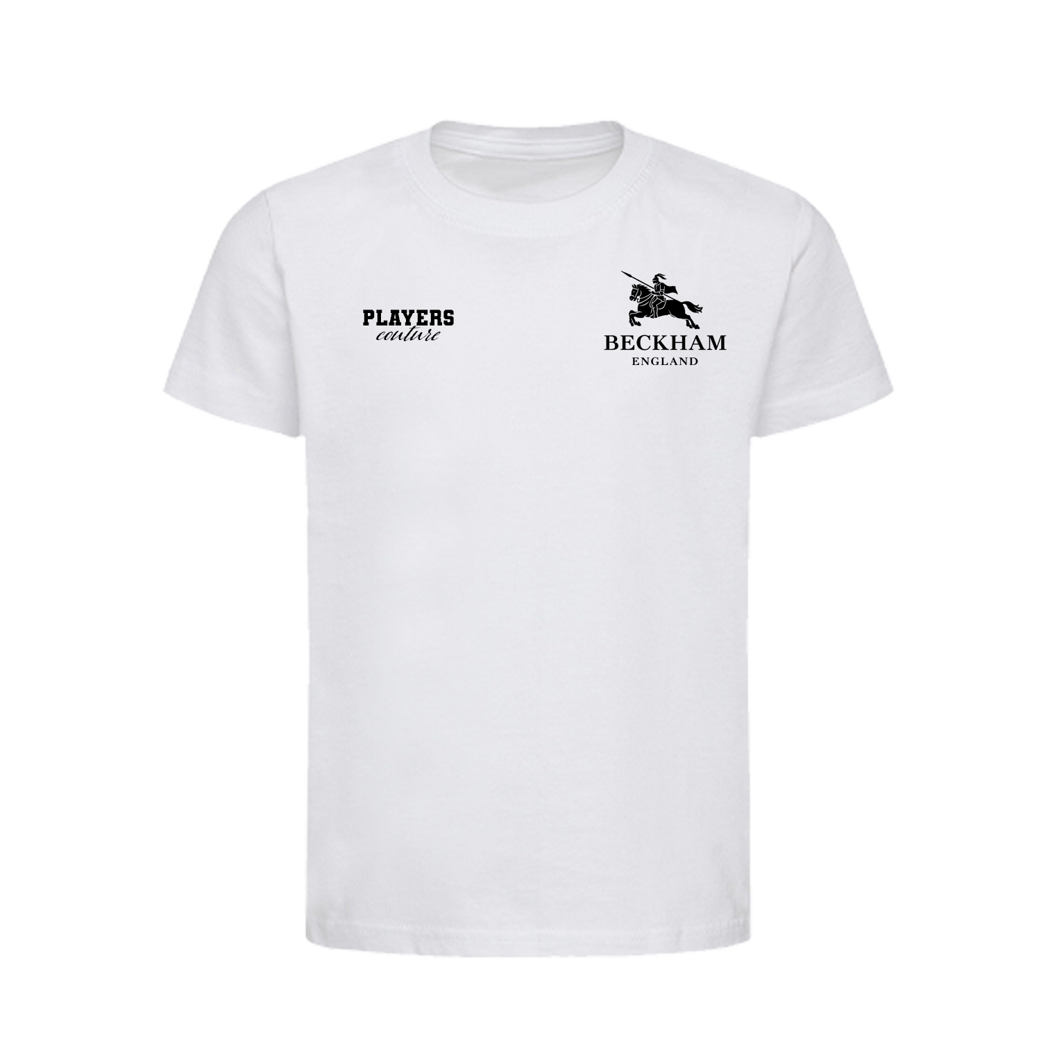 David Beckham Logo Players Couture Kids T-Shirt White
