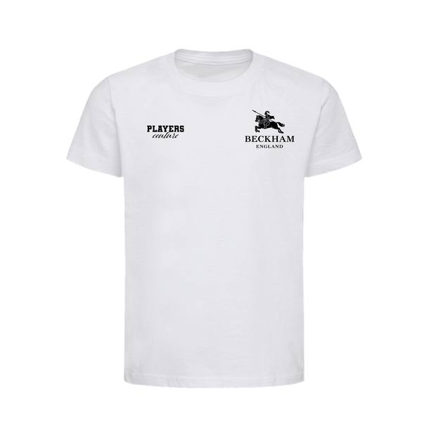 David Beckham Logo Players Couture Kids T-Shirt White