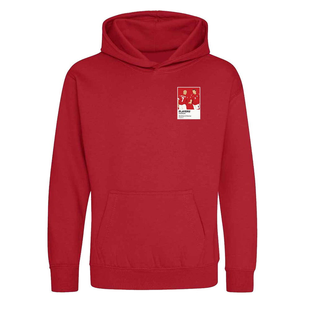 Beckham & Rooney Players Couture Kids Red Hoodie
