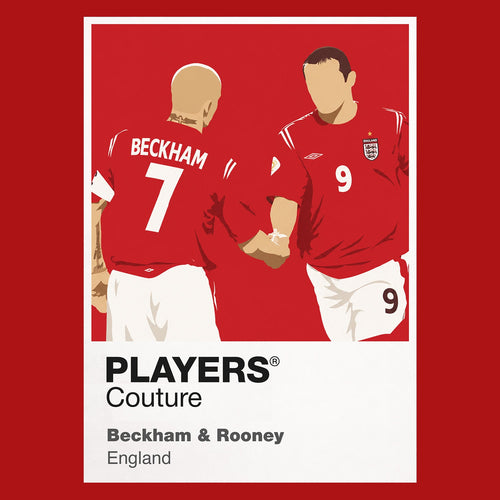 Beckham & Rooney Players Couture Frame Red