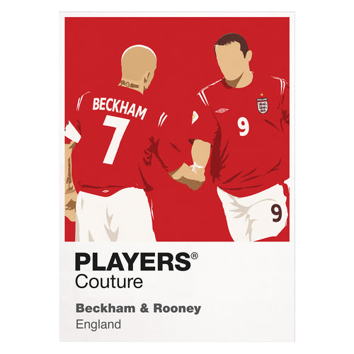 Beckham & Rooney Players Couture Frame White