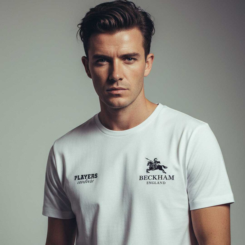 Beckham England Logo Players Couture Mens T-Shirt