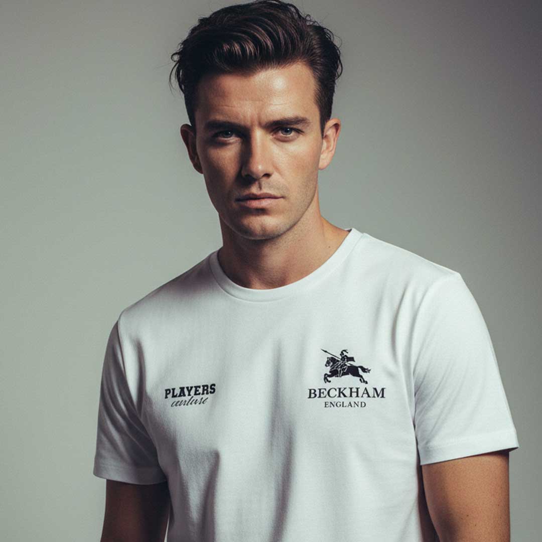 Beckham England Logo Players Couture Mens T-Shirt
