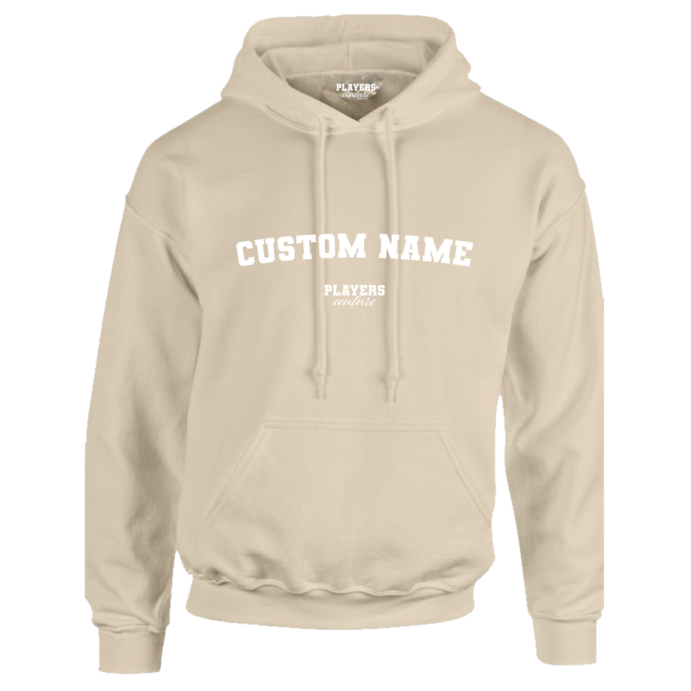 Beige Custom Great Value Players Couture Men's Basic Hoodie