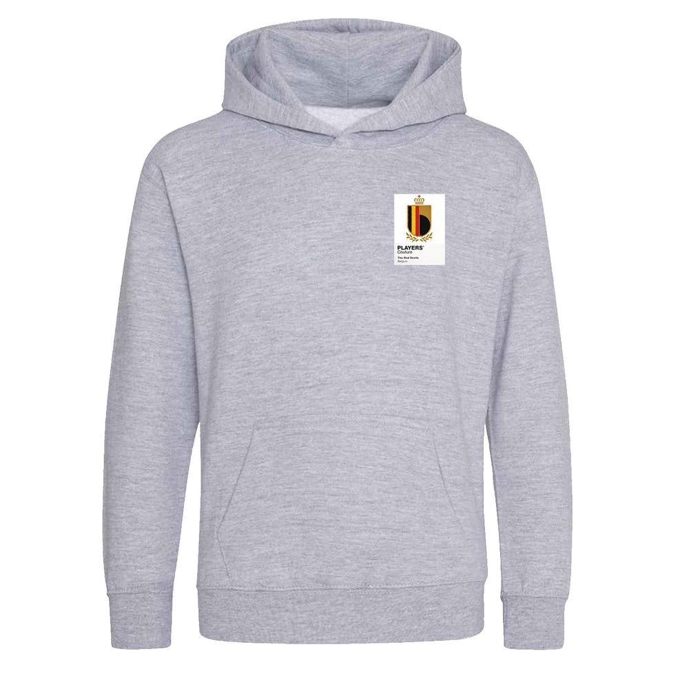 Belgium Graffiti Frame Kids Hoodie - belgium graffiti frame kids grey hoodie