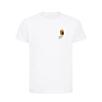 Belgium Logo Graffiti Frame Kids T-Shirt - belgium graffiti frame kids white tshirt