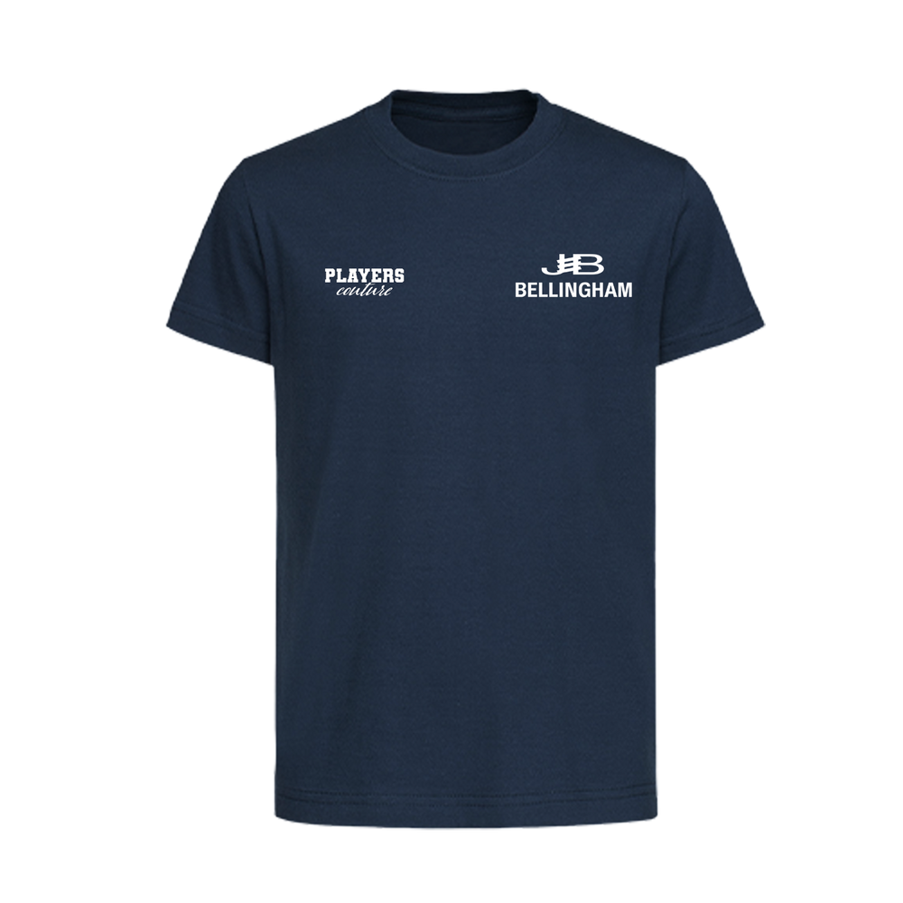 Jude Bellingham Logo Players Couture Kids T-Shirt Navy