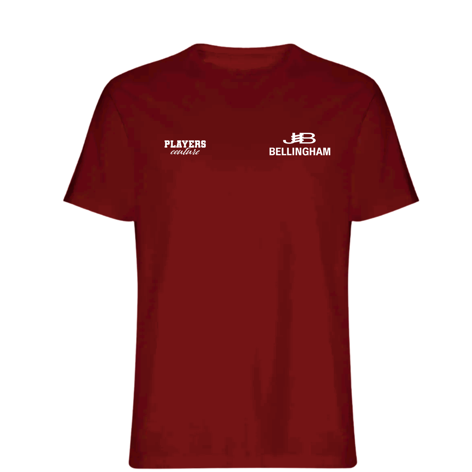 Bellingham Logo Players Couture Mens T-Shirt Red