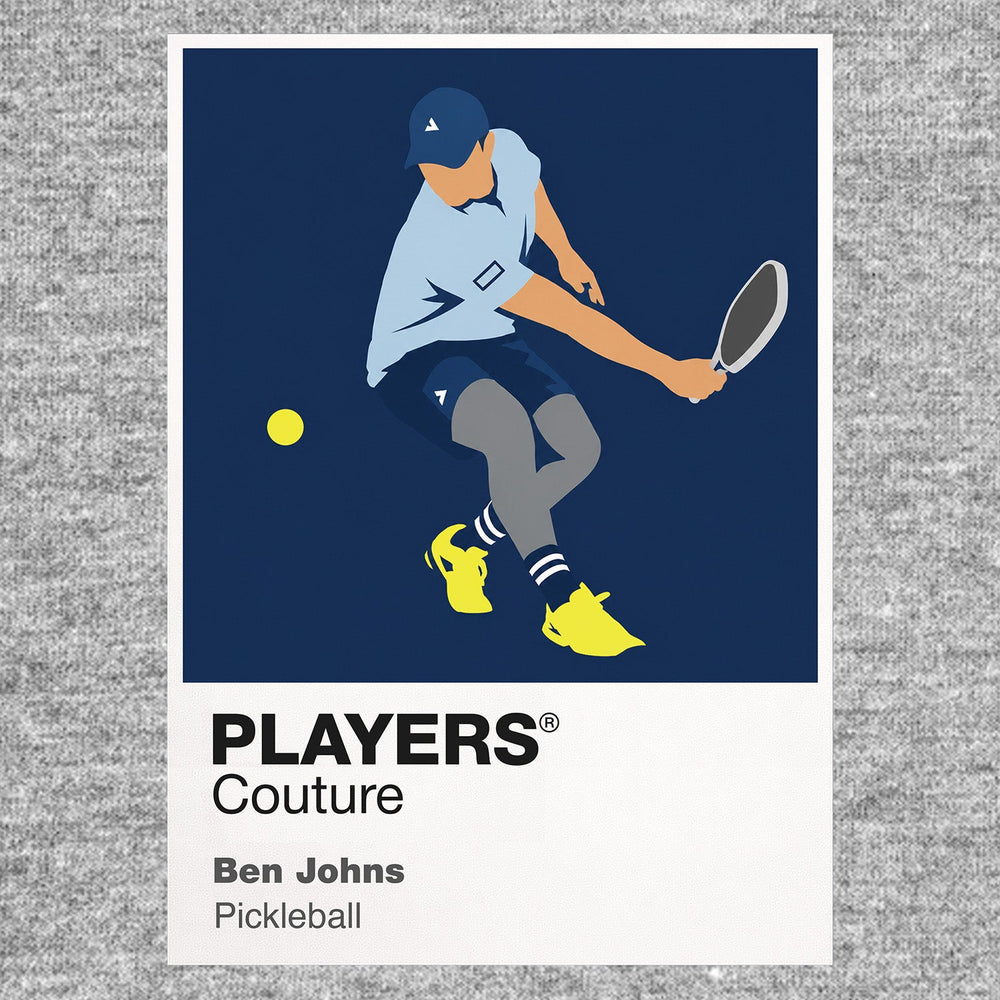 Ben Johns Pickleball Icon Frame Men's Hoodie – image 9