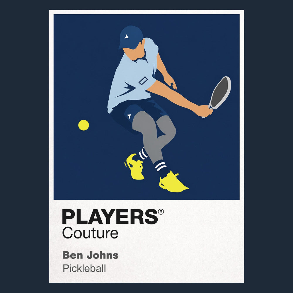 Ben Johns Pickleball Icon Frame Men's Hoodie – image 1