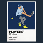Ben Johns Pickleball Icon Frame Men's T-Shirt – image 13