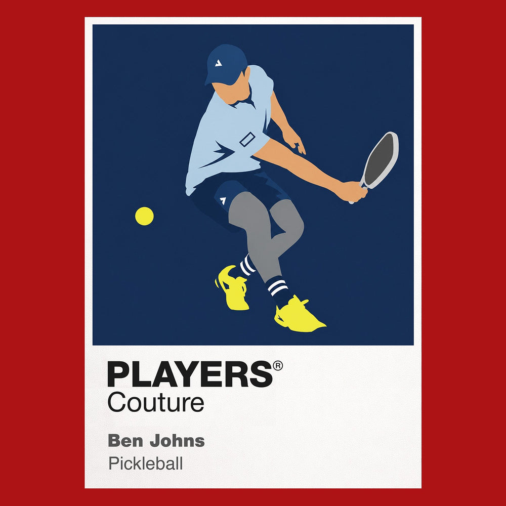 Ben Johns Pickleball Icon Frame Men's T-Shirt – image 15