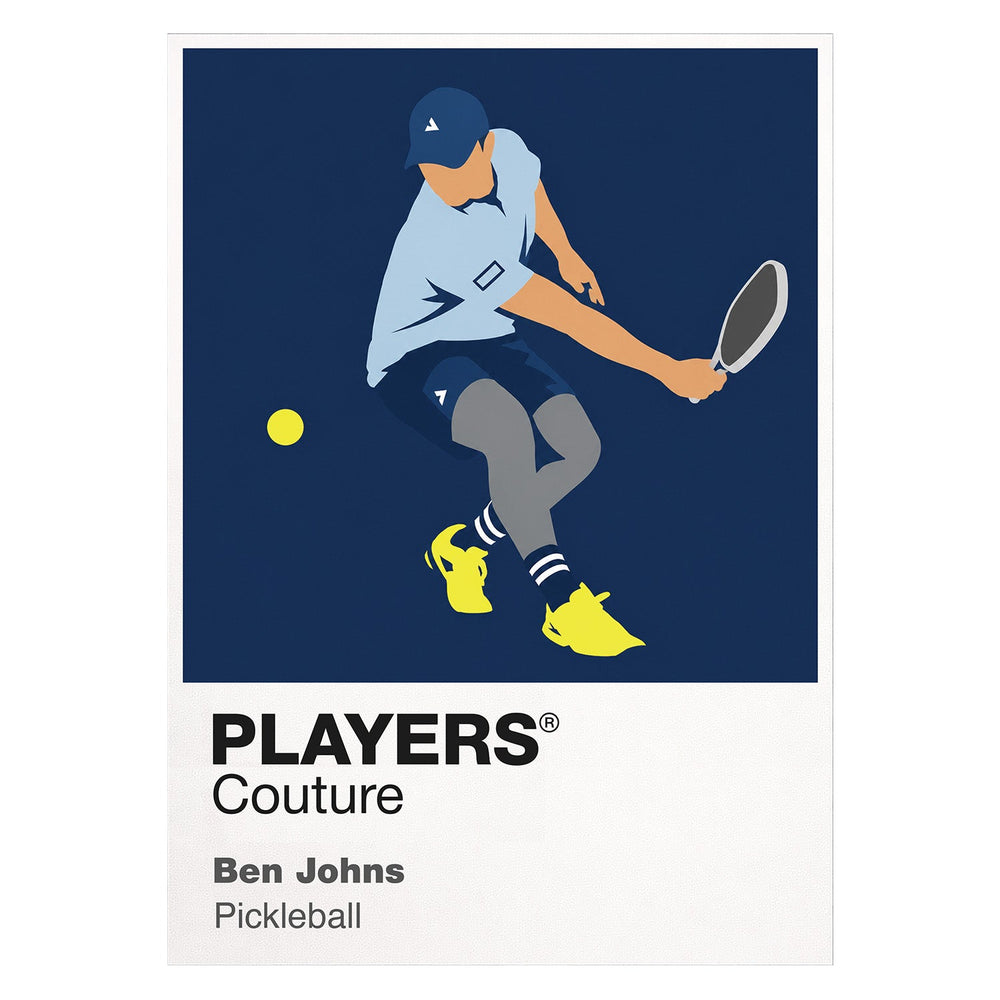 Ben Johns Pickleball Icon Frame Men's T-Shirt – image 1