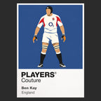 Ben Kay Rugby Union Icon Frame Men's Hoodie – image 9