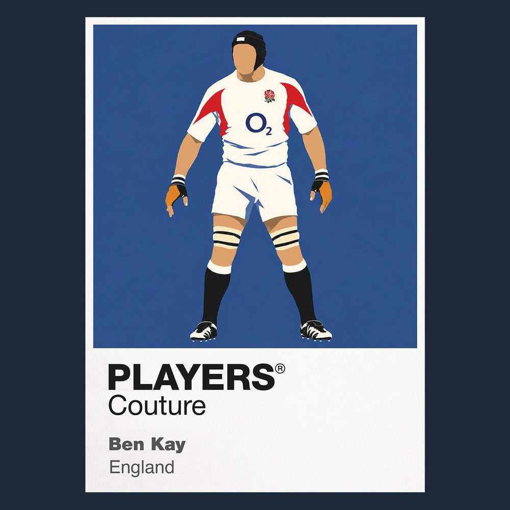Ben Kay Rugby Union Icon Frame Men's T-Shirt – image 8
