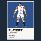 Ben Kay Rugby Union Icon Frame Men's T-Shirt – image 8