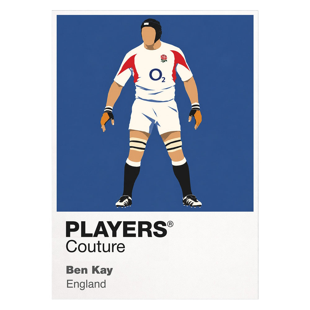 Ben Kay Rugby Union Icon Frame Men's T-Shirt – image 1