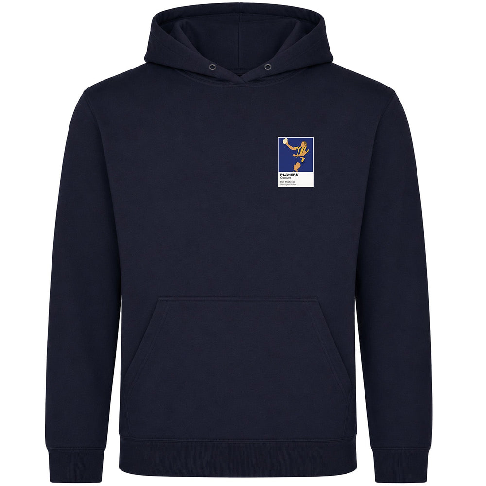 Ben Westwood Warrington Wolves rugby league Icon Frame men's hoodie