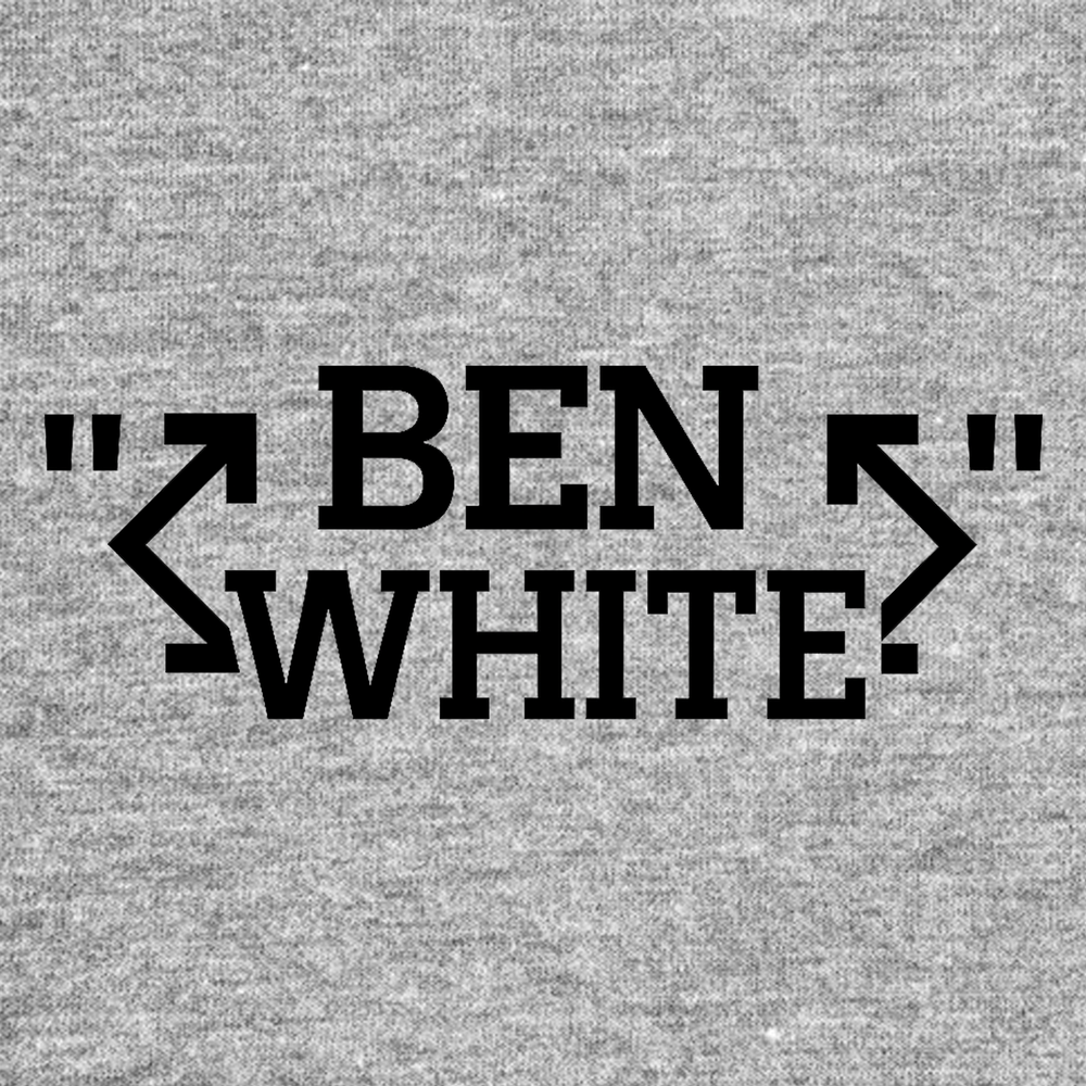 Ben White Logo Players Couture Men's Casual Hoodie