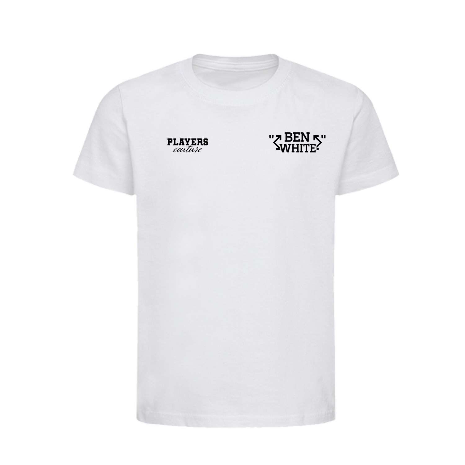 Ben White Logo Players Couture Kids T-Shirt White