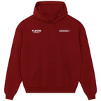 Benjamin Sesko hoodie – red men's hoodie featuring the Benjamin Sesko Players Couture logo